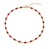 Ruby Essential Oval Necklace