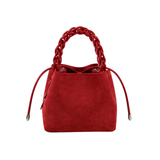 Red Suede Hadley Bag