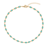 Turquoise Essential Baguette Necklace