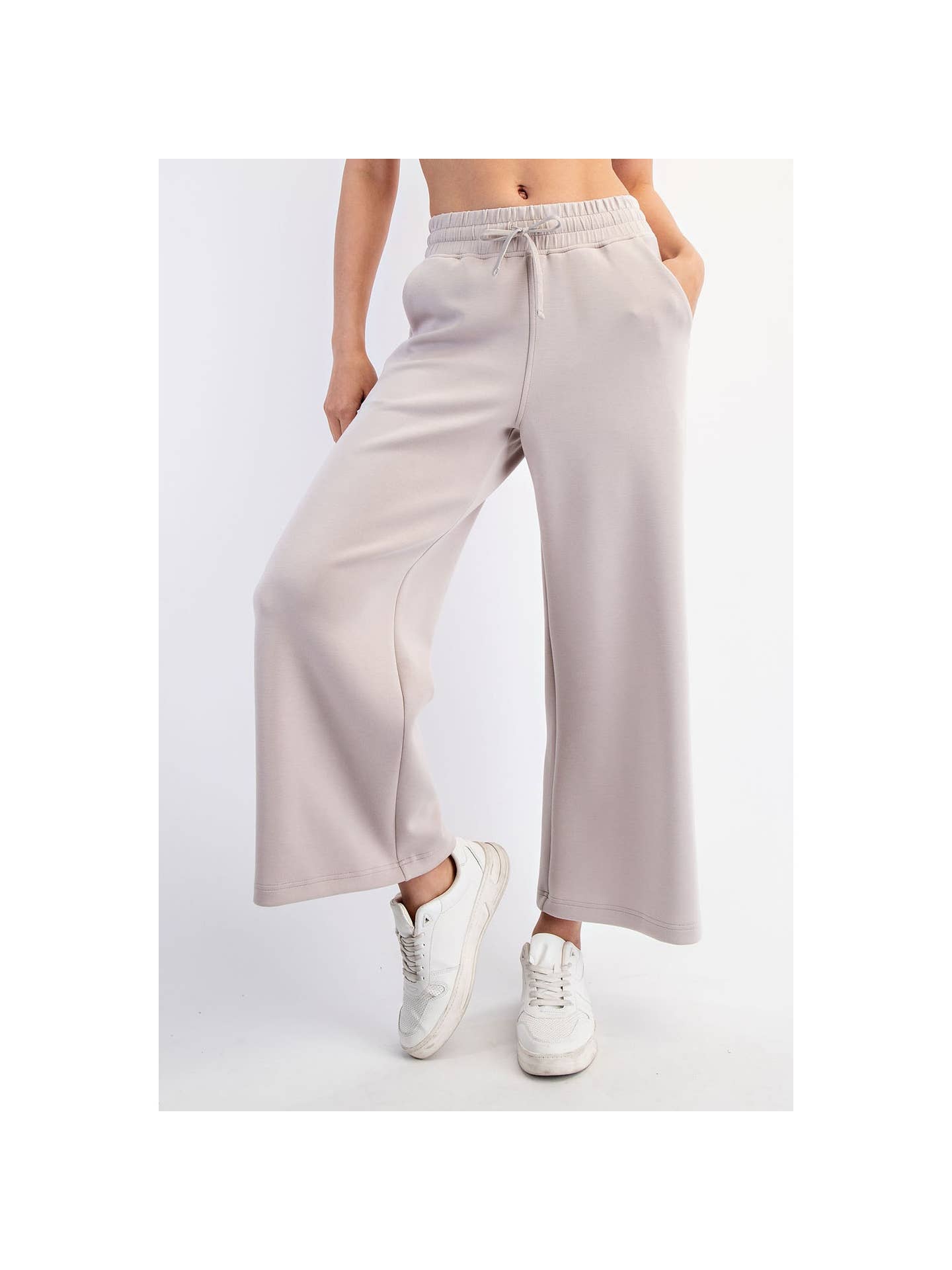 Mocha Cream Cropped Pant