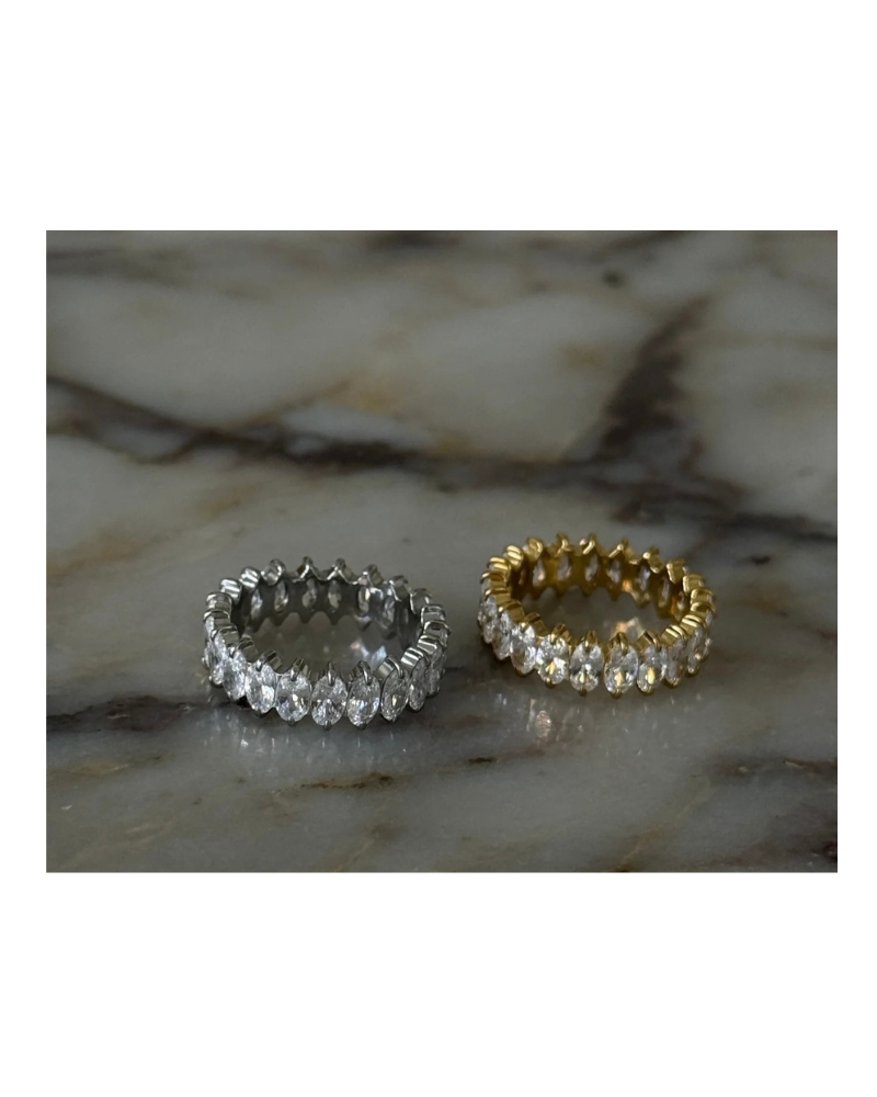 Silver Vanessa Ring