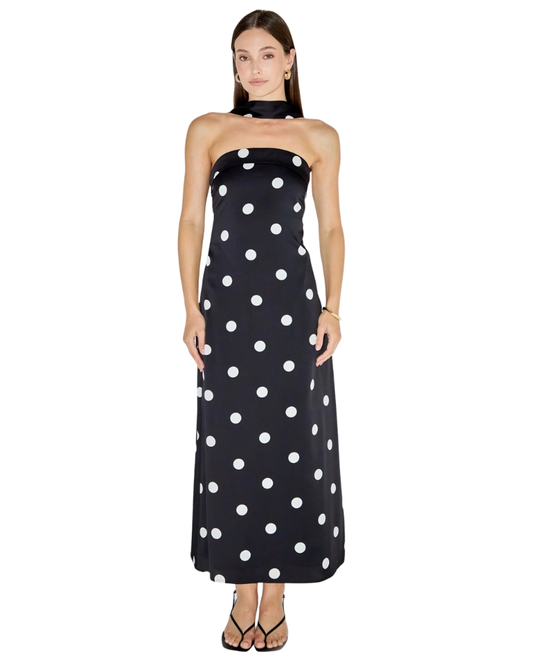 Black Polka Dot Dress