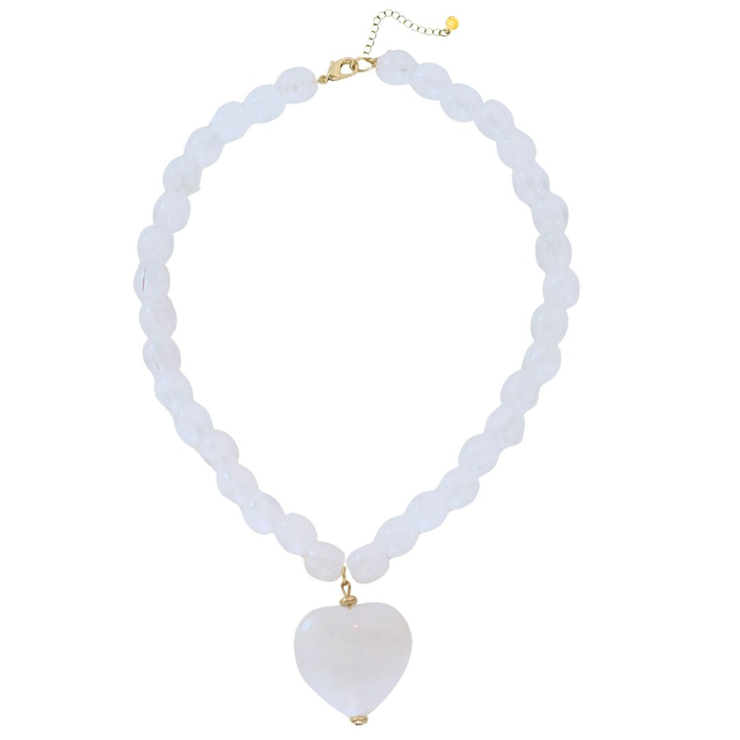 White Amour Necklace