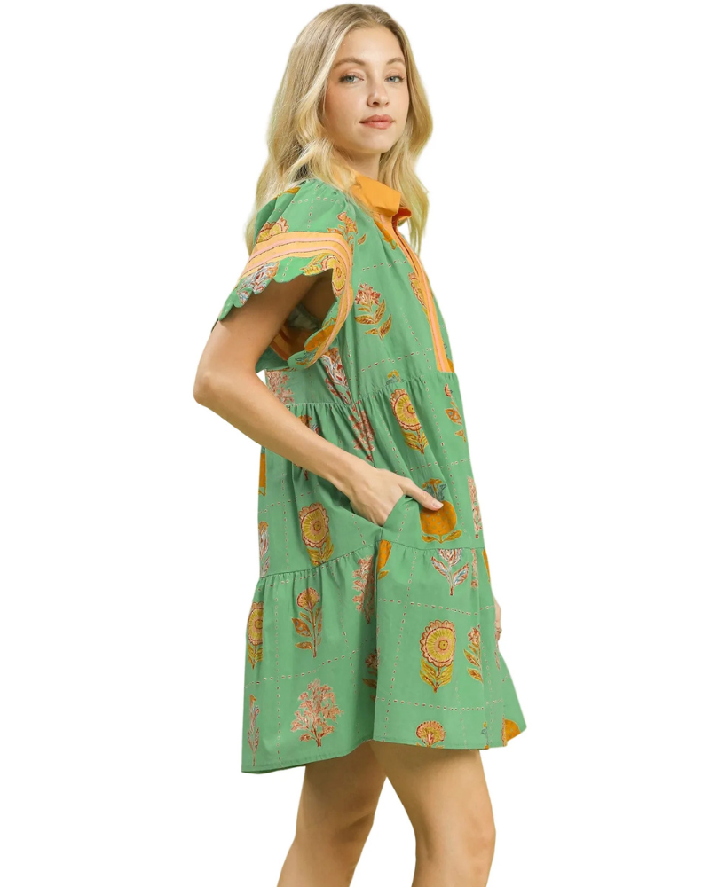 Mint Green Dress