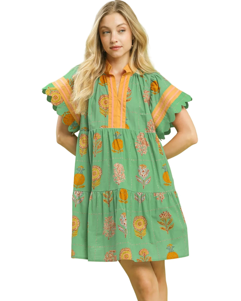 Mint Green Dress