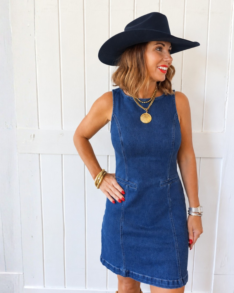 Denim Mini Dress
