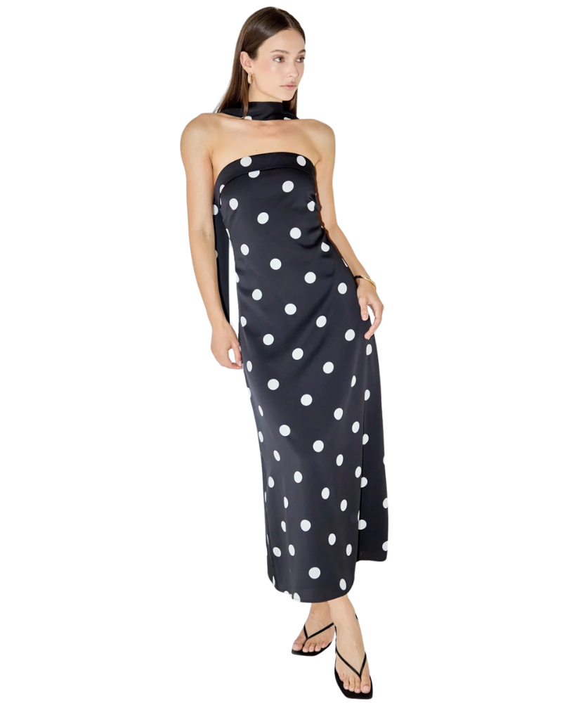 Black Polka Dot Dress