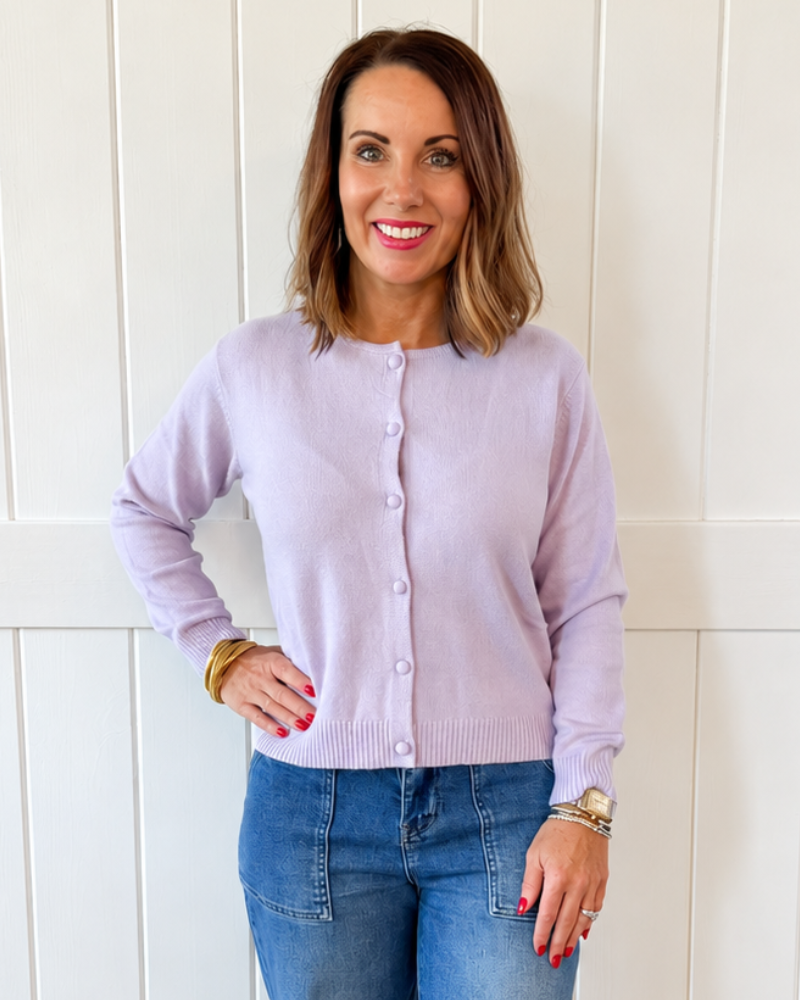 Lavender Cardigan
