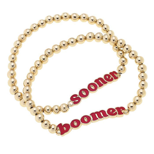 OU Ball Bead Bracelet