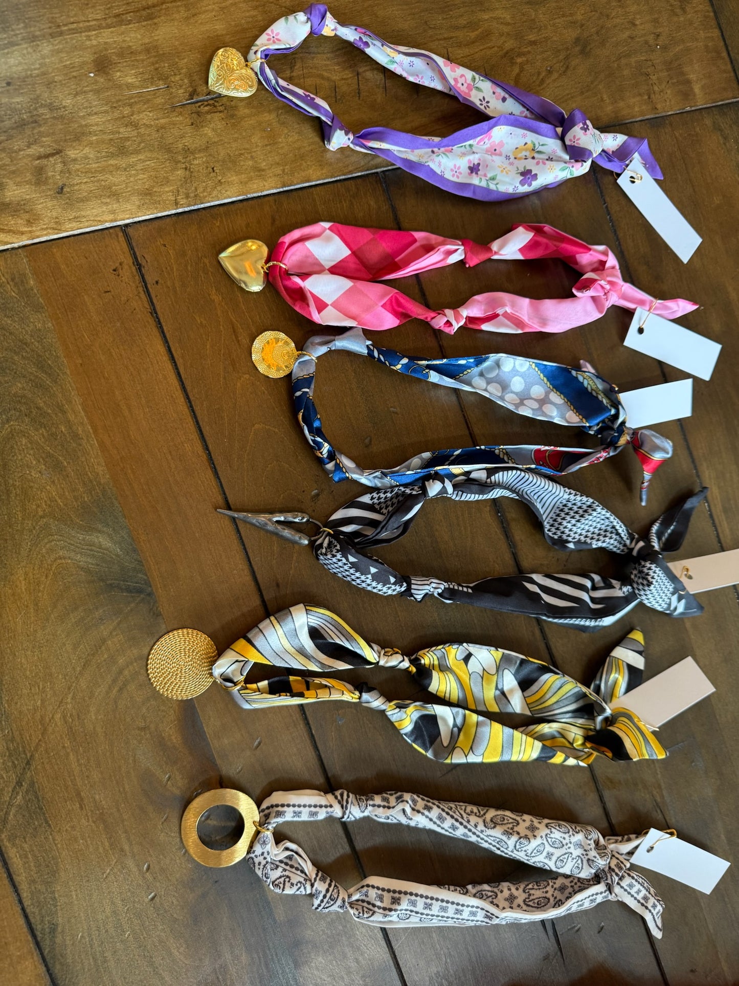 Scarf Charm Necklace