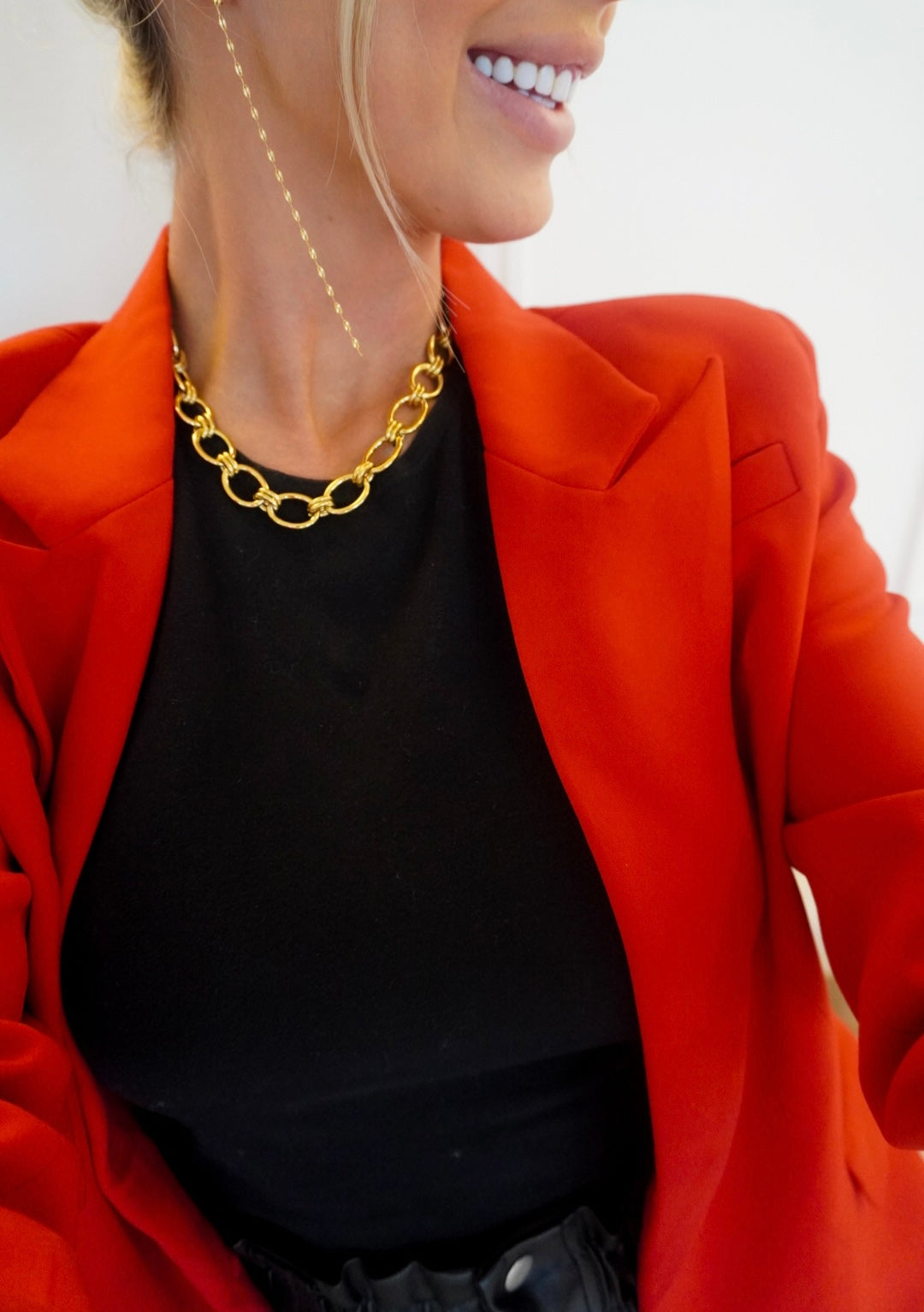 Luxe Gold Chain Necklace