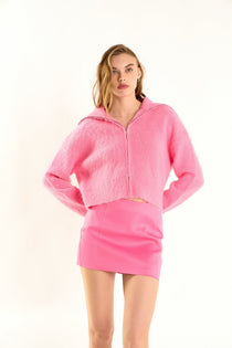 Pink Mini Skirt