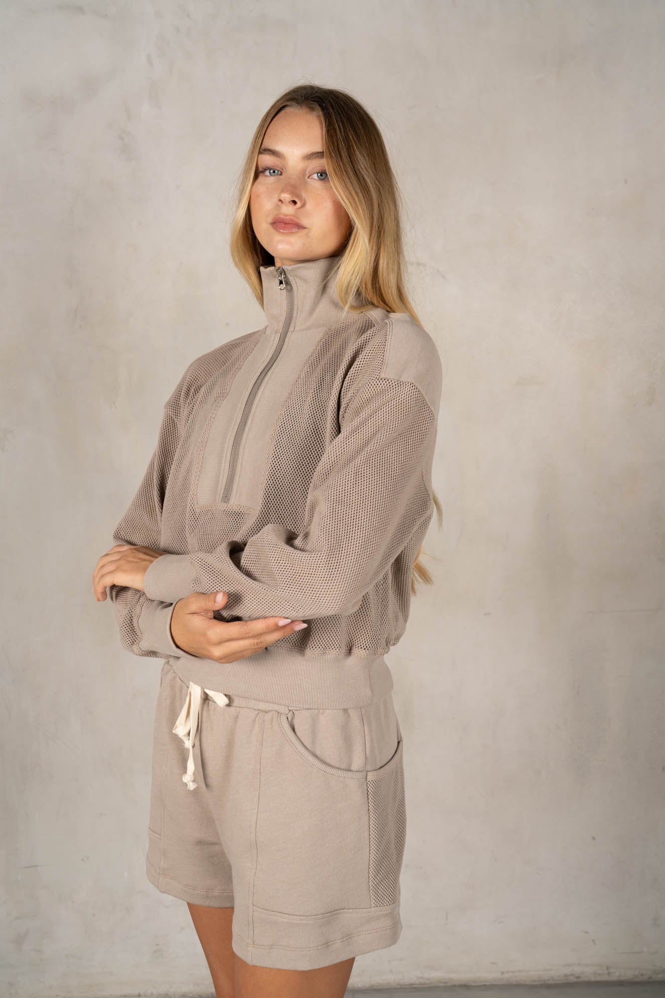 Mocha Short Set