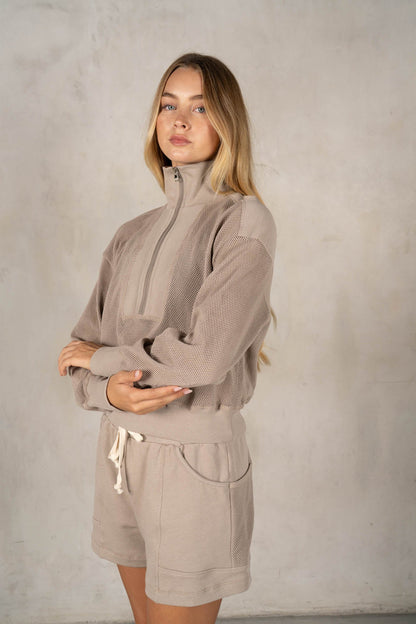 Mocha Short Set