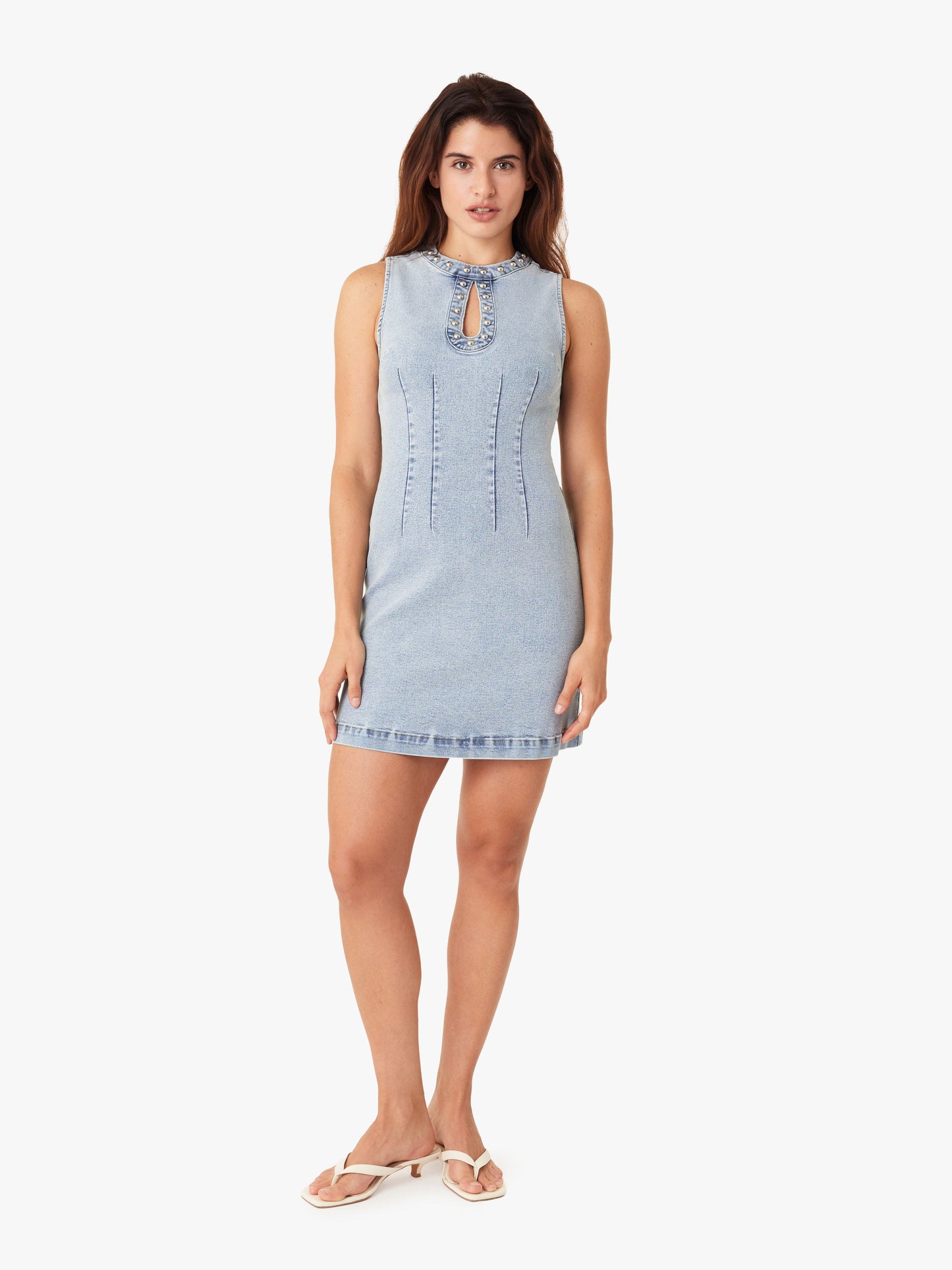 Studded Mini Dress