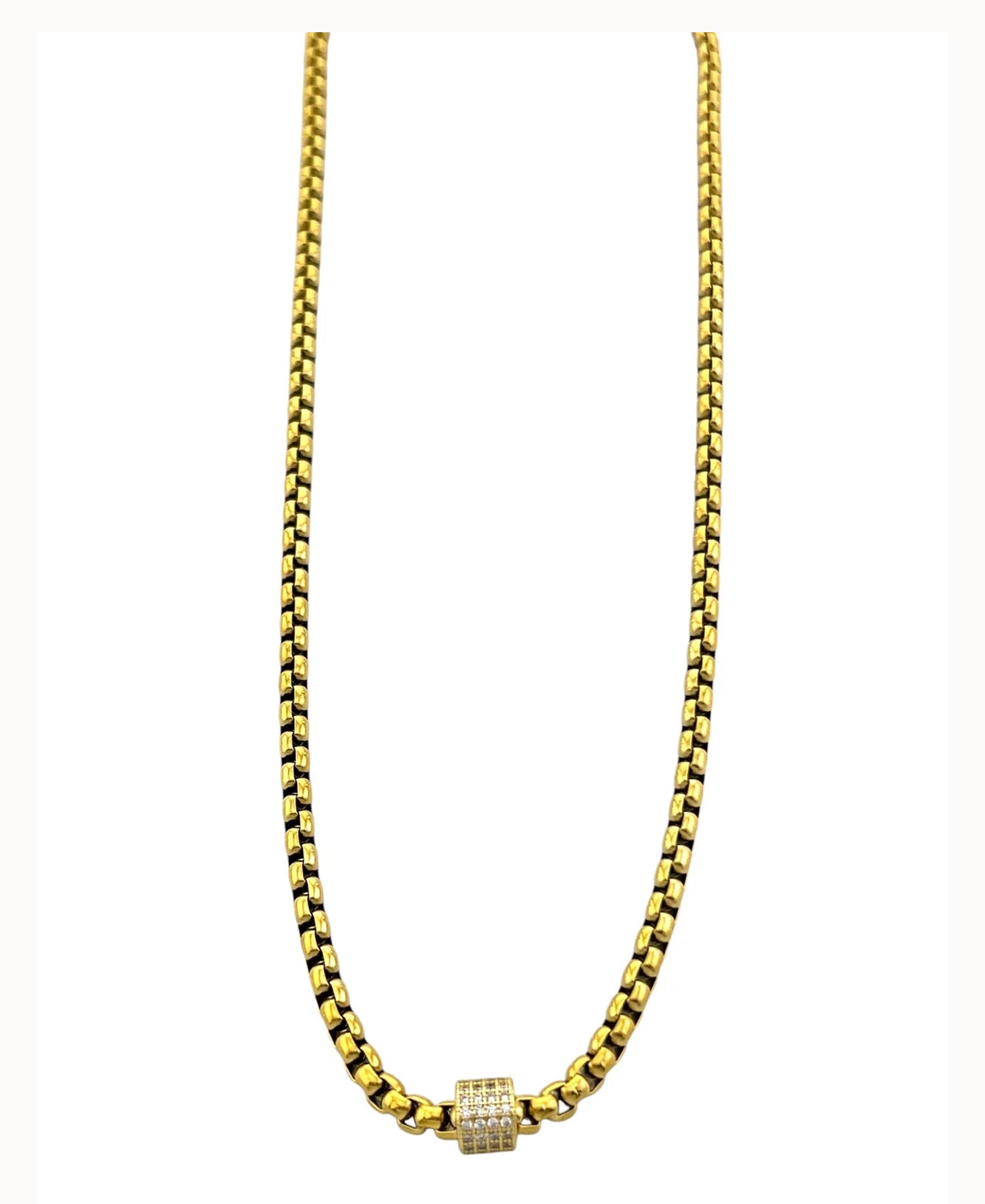 Gold Bead Necklace