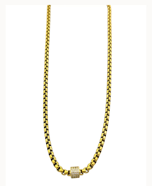 Gold Bead Necklace