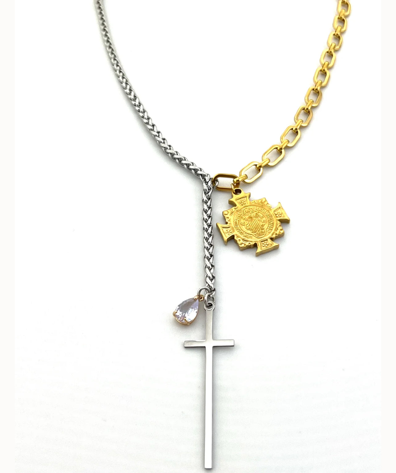 Aimee Cross Necklace