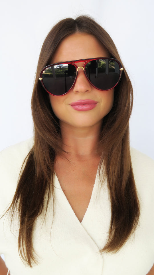 Montecito Red Sunglasses