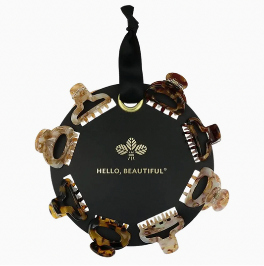 Cinnamon Luna Claw Clip Wheel