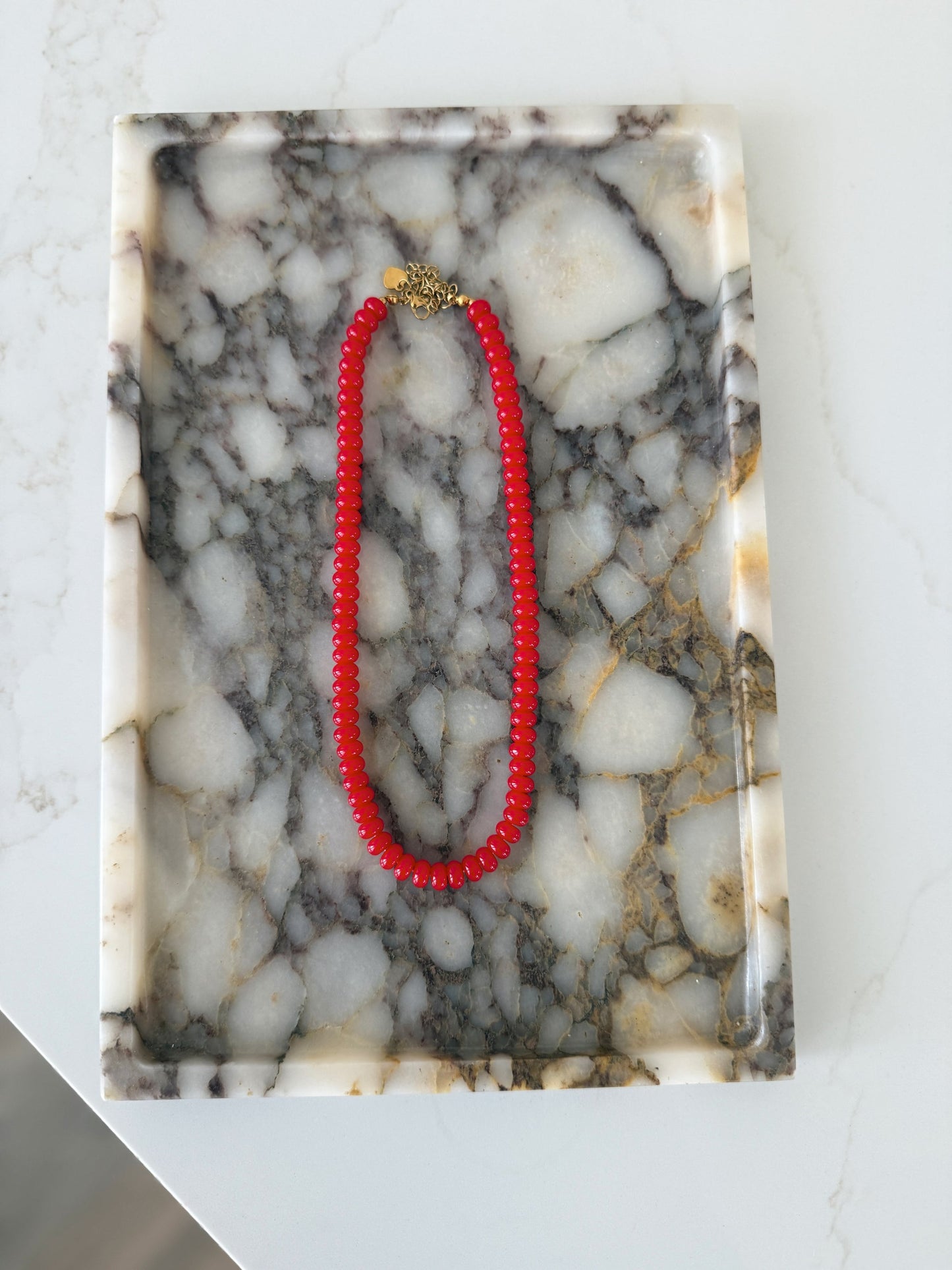 Red Hazel Necklace