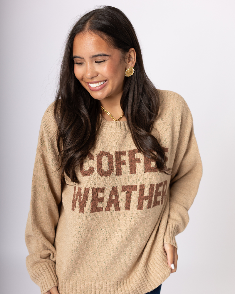 Coffee Weather Sweater