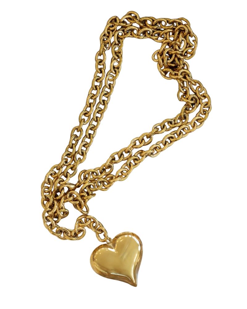 XL Wrap Around Heart Necklace